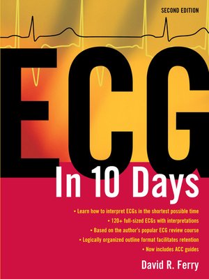 cover image of ECG in Ten Days